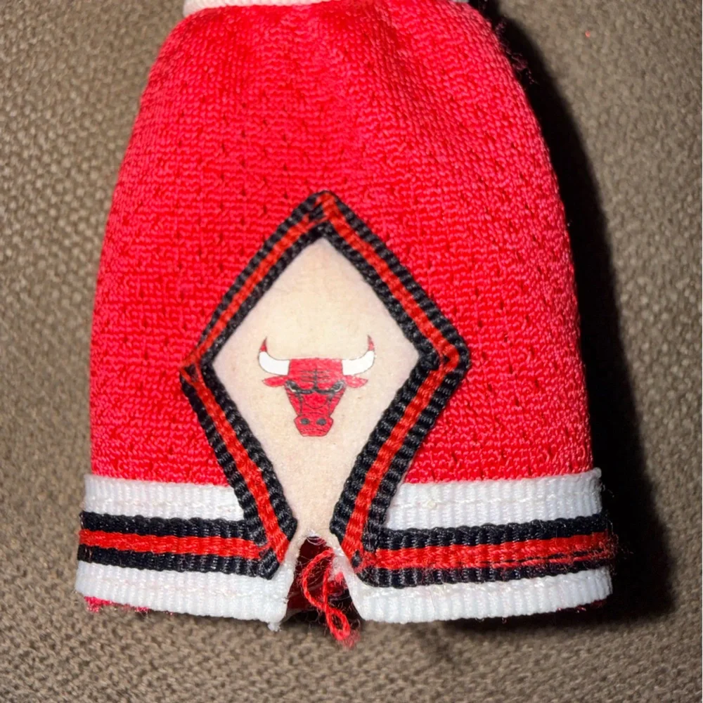 Mattel Barbie Doll Shorts Red NBA Chicago Bulls Team Elastic Band 1990’s